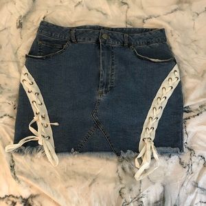 Jean Skirt